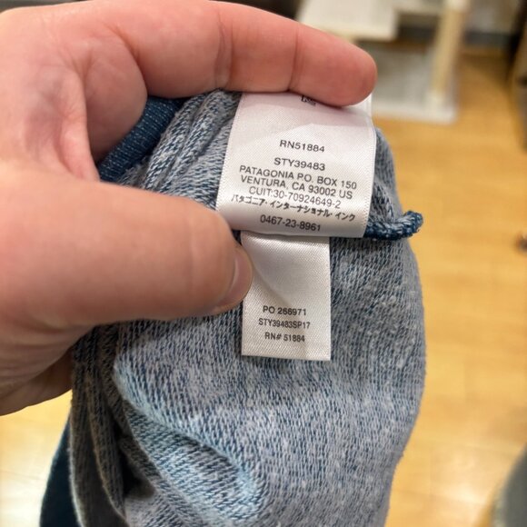 Patagonia Board Short Label Lightweight Crew Sweatshirt Organic Cotton Men's M - Picture 6 of 6